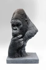Deco Object Thinking Gorilla Head 49cm