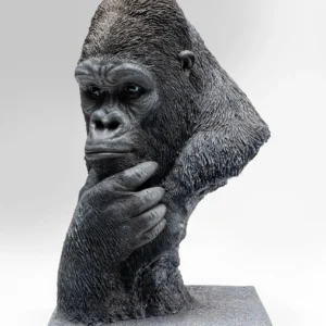 Deco Object Thinking Gorilla Head 49cm