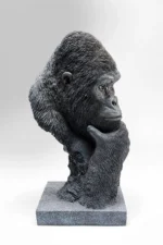 Deco Object Thinking Gorilla Head 49cm