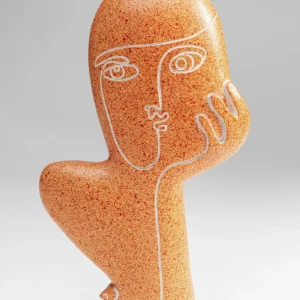 Deco Object Thought Brown 27cm