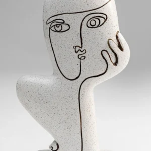 Deco Object Thought White 27cm