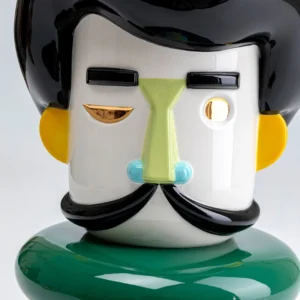 Deco Vase Puppet Boy 36cm