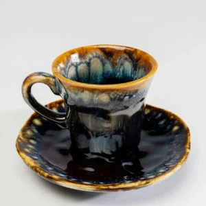 Espresso Cup Lio BLue (2/parts)