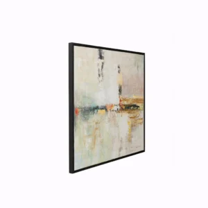 Framed Picture Dust Gold 120x120cm