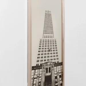 FRAMED PICTURE EMPIRE STATE MIRROR
