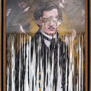 Framed Picture Gentleman Cuts 130x163cm