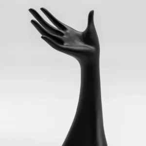 Jewellery Storage Hand Black 10x20cm