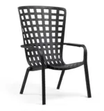 Outdoor Armchair | Folio - Grey, Without Cushion