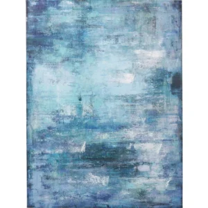 Picture Touched Abstract Blue