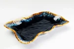 Serving Plate Lio Dark Blue 17x26cm