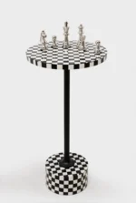 Side Table Domero Chess Black White ?25