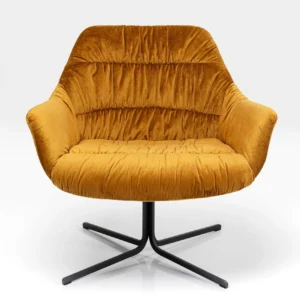 Swivel Armchair Bristol Yellow