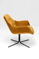 Swivel Armchair Bristol Yellow