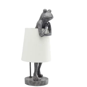 Table Lamp Animal Frog Grey
