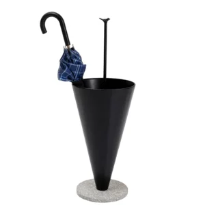 Umbrella Stand Singing in The Rain Black