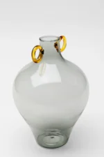 Vase Amore Handle Grey 23cm