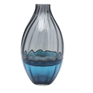 Vase Bicolore Acqua
