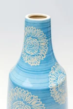 Vase Big Bloom Blue 47cm