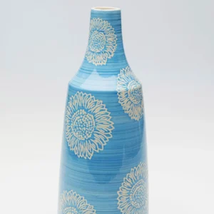 Vase Big Bloom Blue 47cm