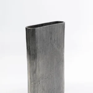Vase Gauri Grey 35cm