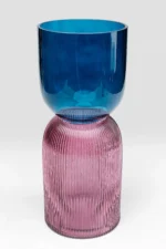 Vase Marvelous Duo Blue Purple 40cm