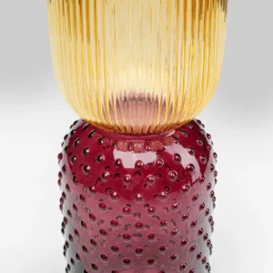 Vase Marvelous Duo Yellow Purple 38cm