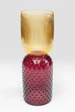 Vase Marvelous Duo Yellow Purple 38cm