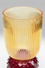 Vase Marvelous Duo Yellow Purple 38cm