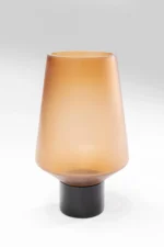 Vase Noble Ring Amber Matt 26cm