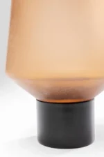 Vase Noble Ring Amber Matt 26cm