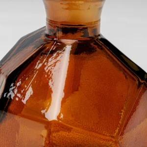 Vase Origami Brown 18cm