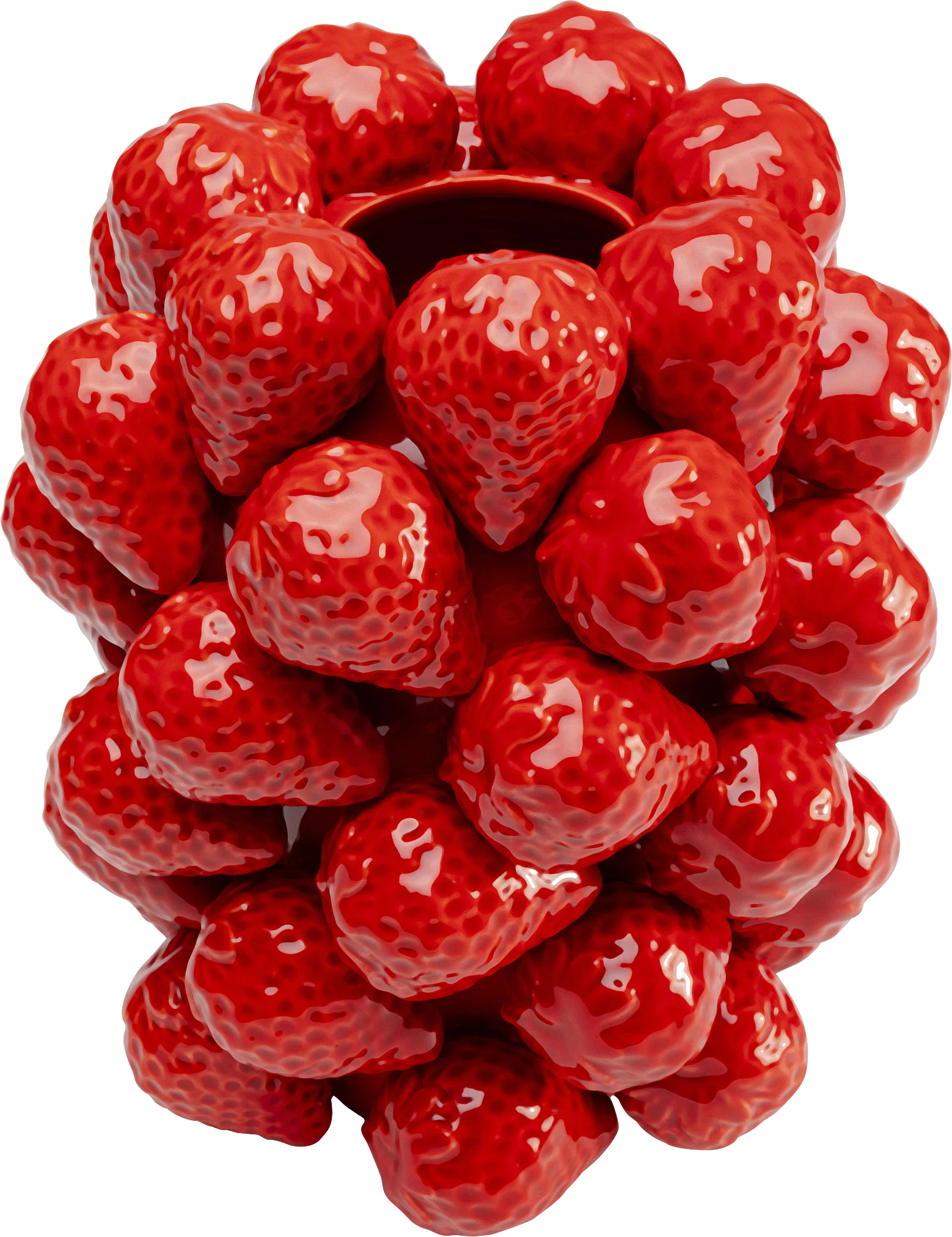 matta-gallery - Vase Strawberries Red 24cm - 314-000-56564N Vase Strawberries Red 24cm