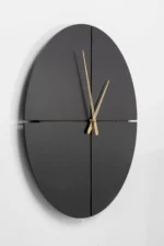 Wall Clock Andrea Black 60cm