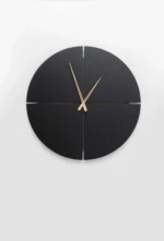Wall Clock Andrea Black 60cm