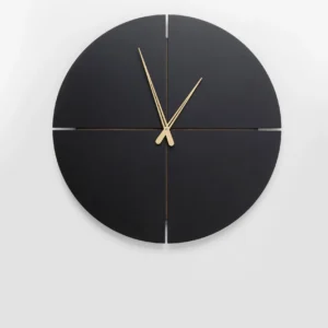 Wall Clock Andrea Black 60cm