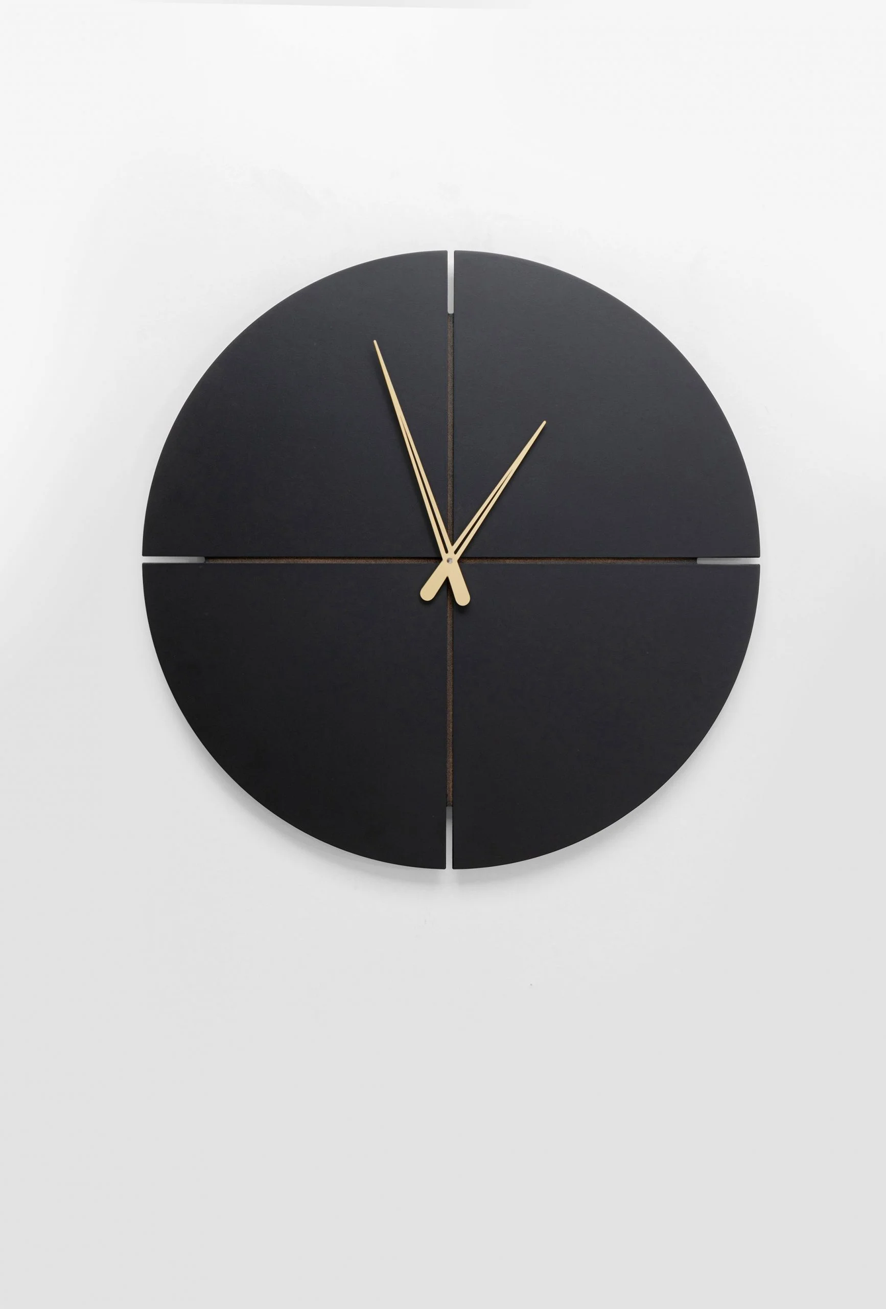 matta-gallery - Wall Clock Andrea Black 60cm - 314-000-53655N Wall Clock Andrea Black 60cm