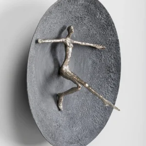 Wall Object Umano Silver 59cm
