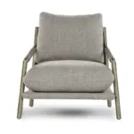 Norman Calia Armchair White 01