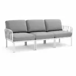 Outdoor Sofa Komodo 3 Seater Whitegrey