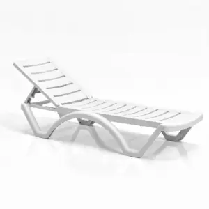 Sunbed Aqua White 1