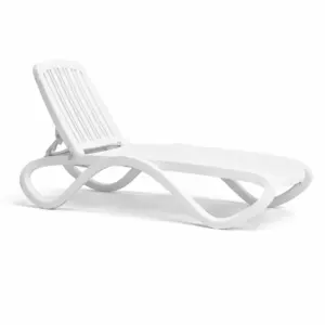 Sunbed Tropico White 4