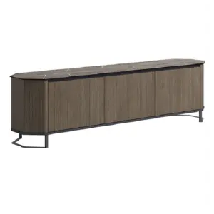 Tv Unit Hexagon 2 White