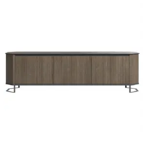Tv Unit Hexagon White