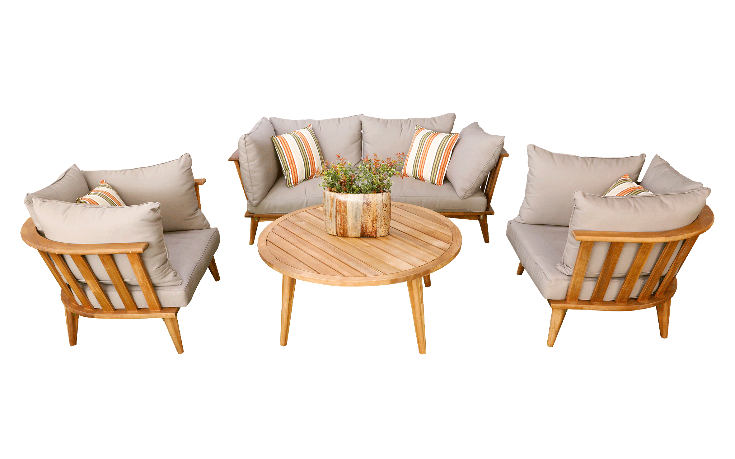 Portugal Outdoor Set without cushion | Portugal - Image 1