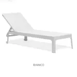 Sun Bed Plano Bianco